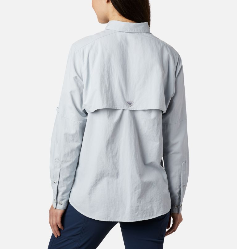 Women’s PFG Bahama Long Sleeve Shirt, Color: Cirrus Grey, image 2