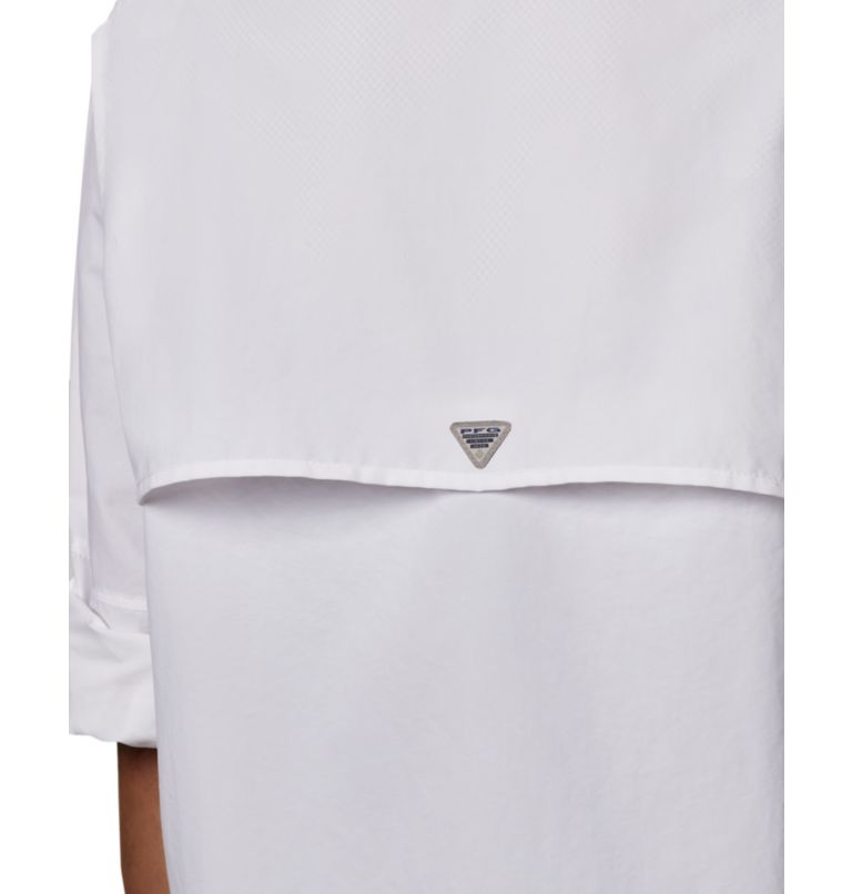 Thumbnail: Women’s PFG Bahama Long Sleeve Shirt, Color: White, image 5