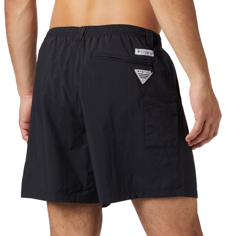 Men's PFG Backcast III Water Shorts, Color: Black