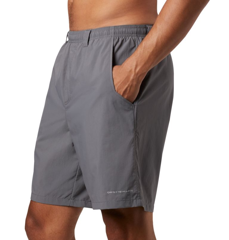 Thumbnail: Men's PFG Backcast III Water Shorts, Color: City Grey, image 4
