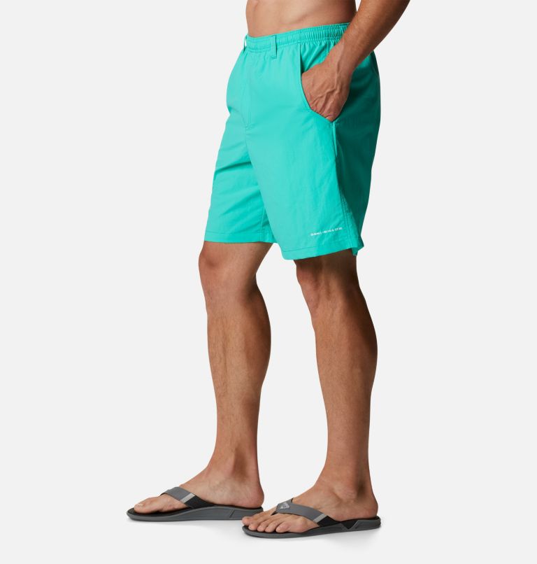 Thumbnail: Men's PFG Backcast III Water Shorts, Color: Electric Turquoise, image 3