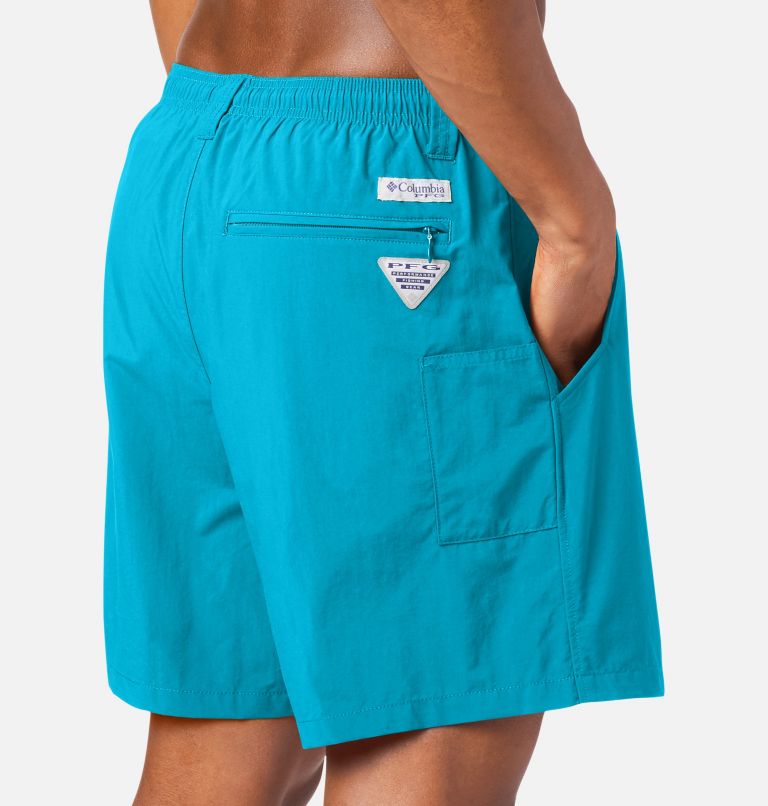 Thumbnail: Men's PFG Backcast III Water Shorts, Color: Atoll, image 3