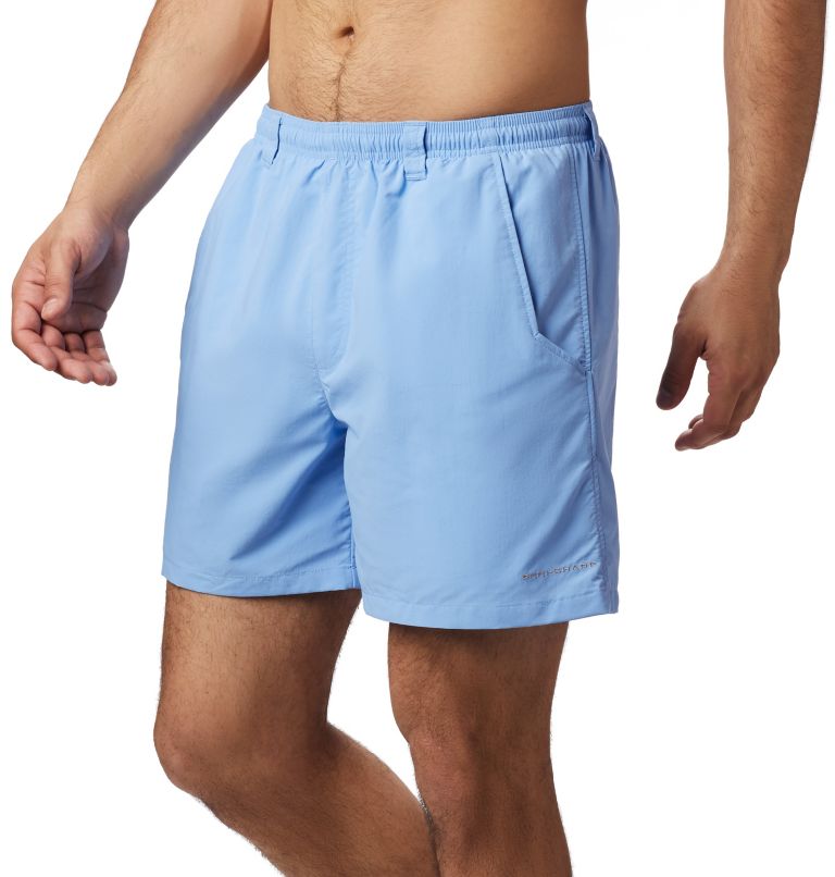 Men's PFG Backcast III Water Shorts, Color: White Cap, image 5