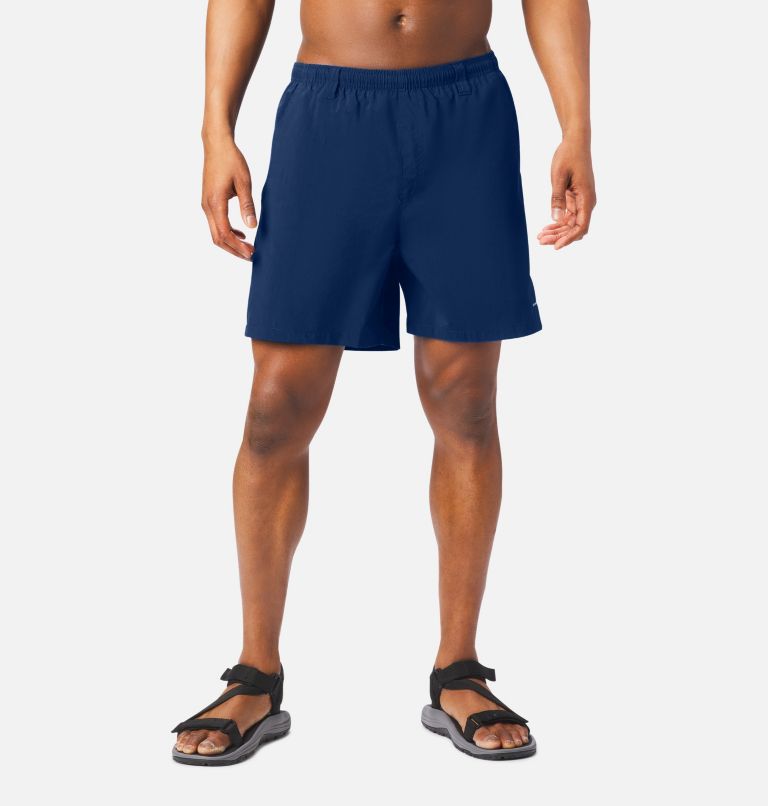 Thumbnail: Men's PFG Backcast III Water Shorts, Color: Carbon, image 1