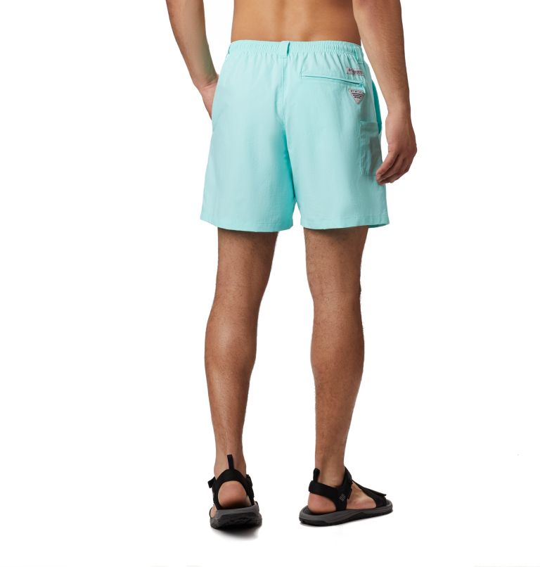 Thumbnail: Men's PFG Backcast III Water Shorts, Color: Gulf Stream, image 2
