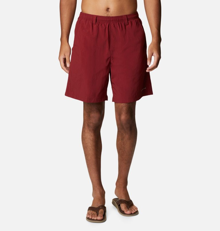 Men's PFG Backcast III Water Shorts, Color: Red Jasper, image 1