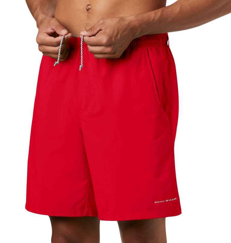 Men's PFG Backcast III Water Shorts, Color: Red Spark, image 3