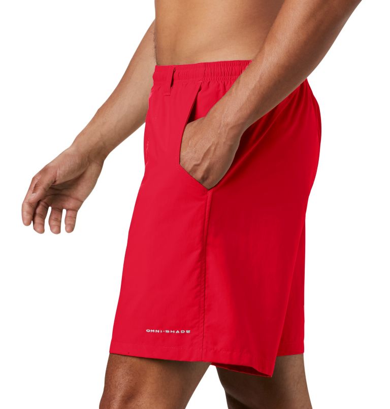 Men's PFG Backcast III Water Shorts, Color: Red Spark, image 4