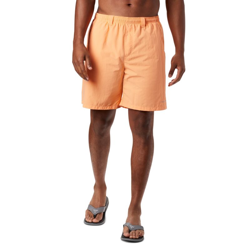 Thumbnail: Men's PFG Backcast III Water Shorts, Color: Bright Nectar, image 1