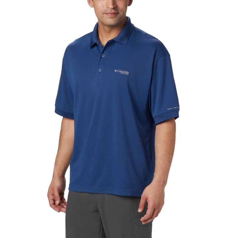 Moisture Wicking Columbia Mens Perfect Cast Polo Shirt 