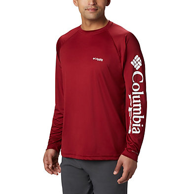 Men's Personalized Columbia Long-Sleeve Fishing Shirt #128606 Kleding Herenkleding Overhemden & T-shirts T-shirts 