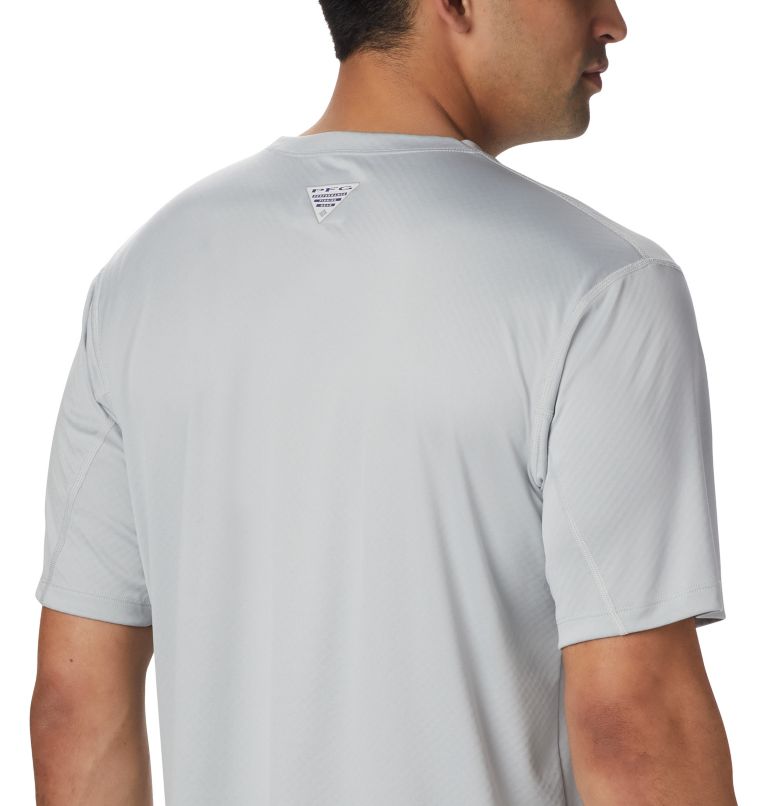 Thumbnail: Men’s PFG Zero Rules Short Sleeve Shirt, Color: Cool Grey, image 5