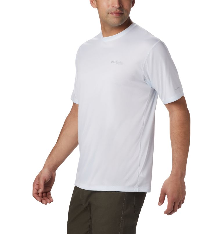 Men’s PFG Zero Rules Short Sleeve Shirt, Color: White, image 4