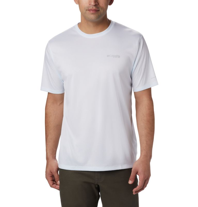 Men’s PFG Zero Rules Short Sleeve Shirt, Color: White, image 1