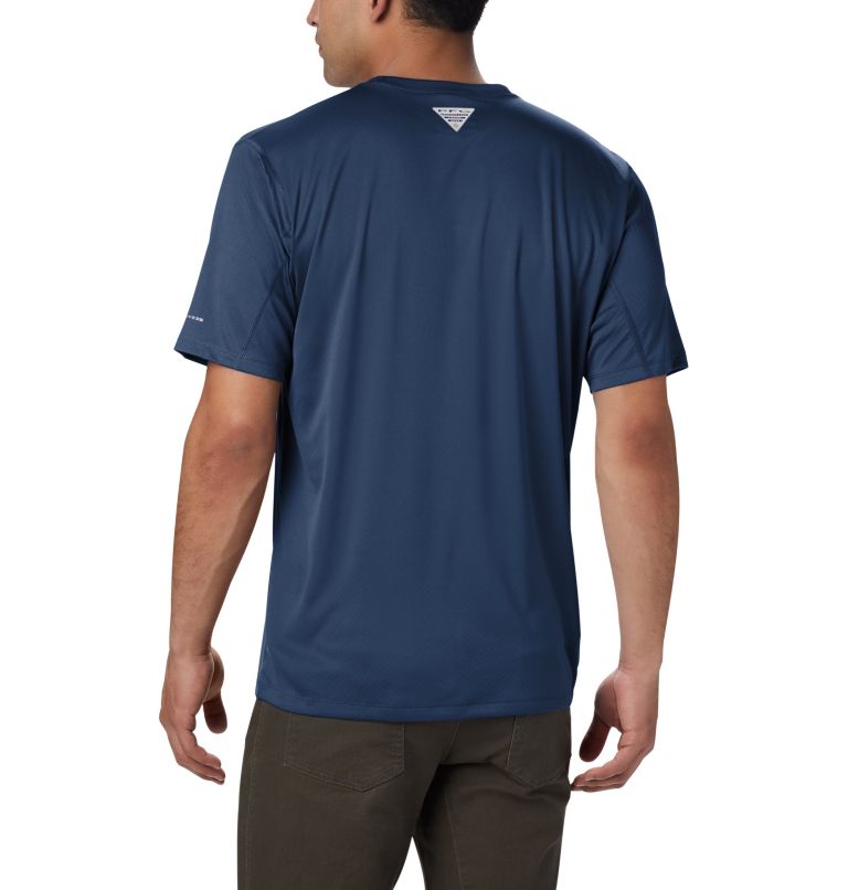 Thumbnail: Men’s PFG Zero Rules Short Sleeve Shirt, Color: Carbon, image 2