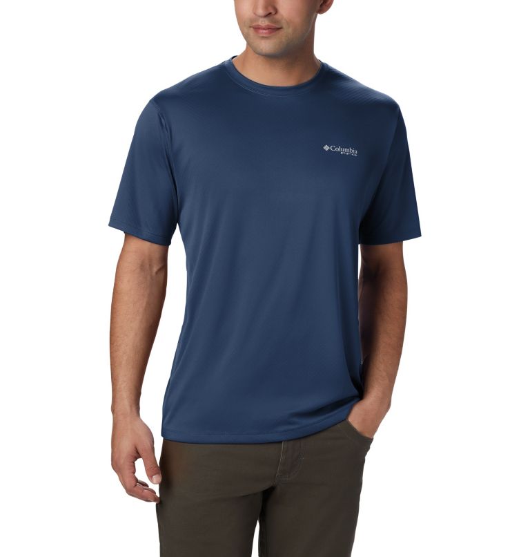 Men’s PFG Zero Rules Short Sleeve Shirt, Color: Carbon, image 1