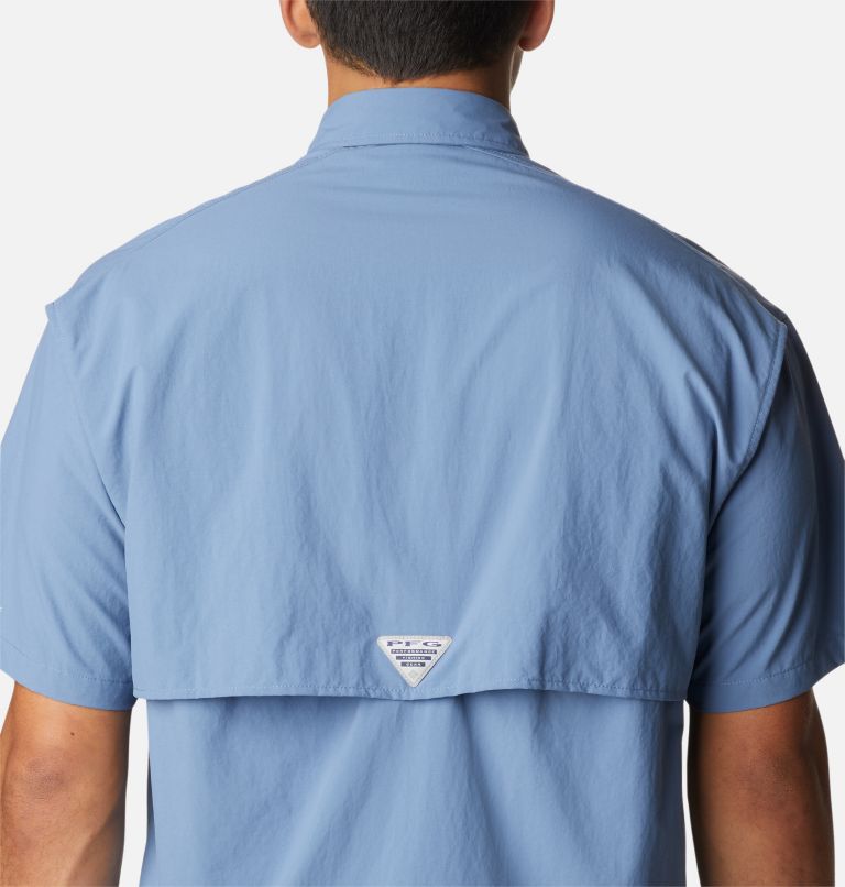Men’s PFG Bahama II Short Sleeve Shirt, Color: Bluestone, image 5