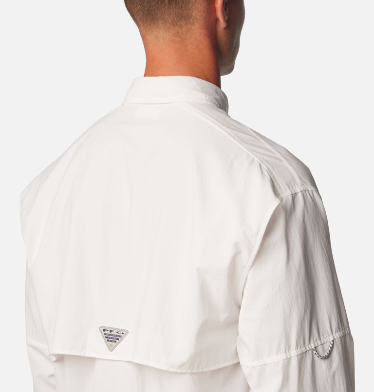 Men’s PFG Bahama II Long Sleeve Shirt, Color: White, image 5