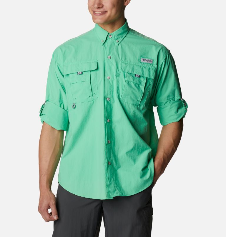 New Mens Columbia PFG "Bahama II" Omni-Shade Vented Long Sleeve Fishing Shirt 