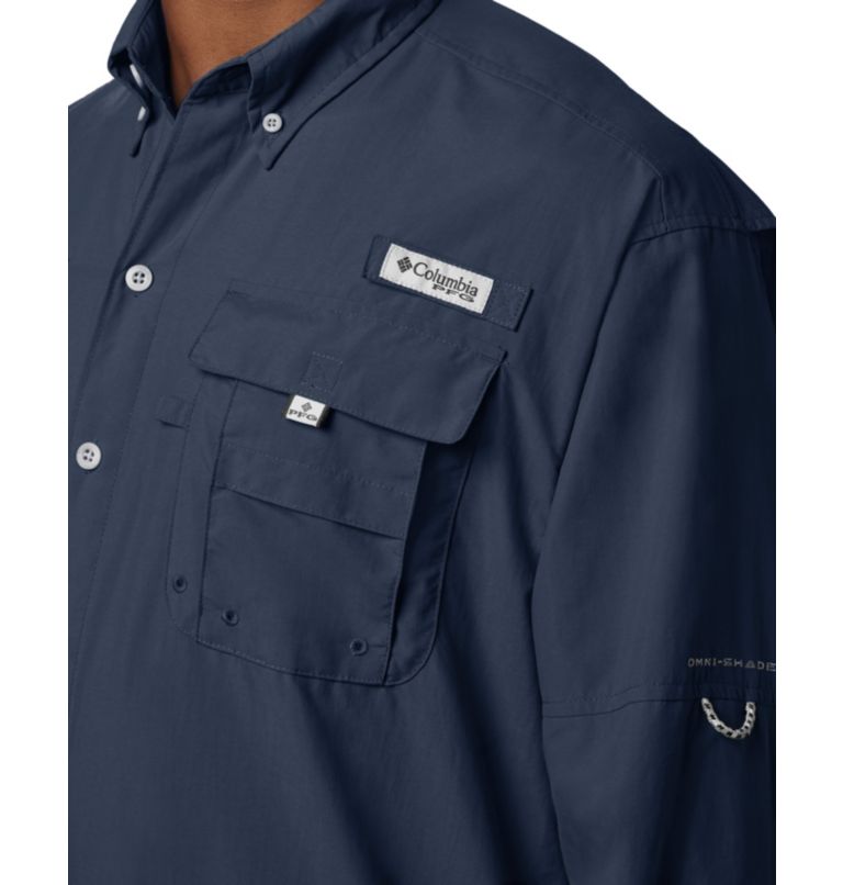 Men’s PFG Bahama II Long Sleeve Shirt, Color: Collegiate Navy, image 4
