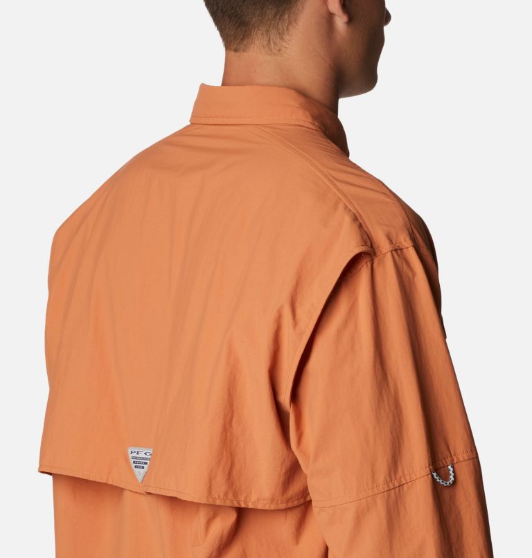 Men’s PFG Bahama II Long Sleeve Shirt, Color: Island Orange, image 5