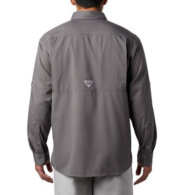 columbia men's pfg low drag offshore long sleeve shirt