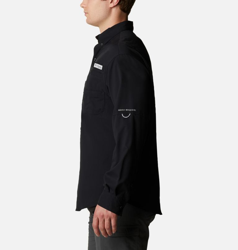 Thumbnail: Men’s PFG Tamiami II Long Sleeve Shirt, Color: Black, image 3