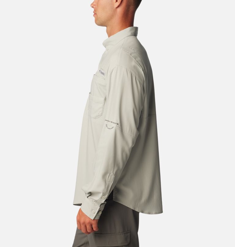 Thumbnail: Chemise à manches longues PFG Tamiami II Homme, Color: Cool Grey, image 3