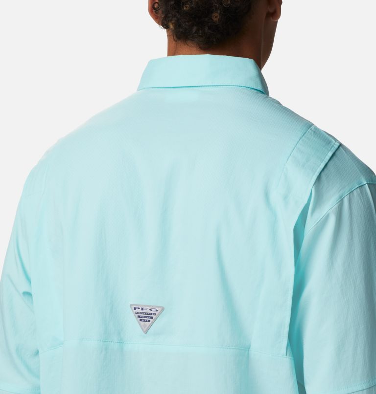 Men’s PFG Tamiami II Long Sleeve Shirt, Color: Gulf Stream, Realtree Edge, image 4