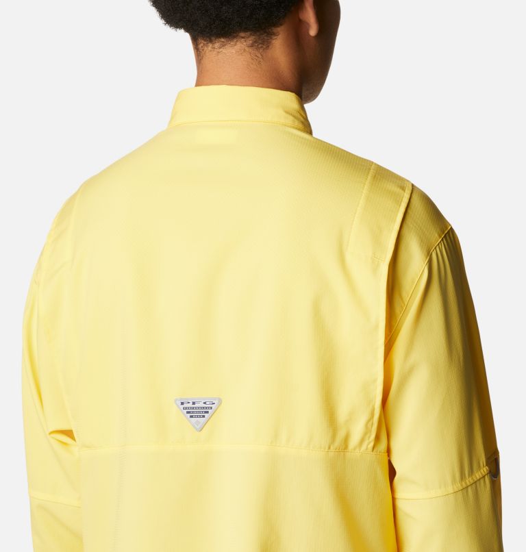 Men’s PFG Tamiami II Long Sleeve Shirt, Color: Sun Glow