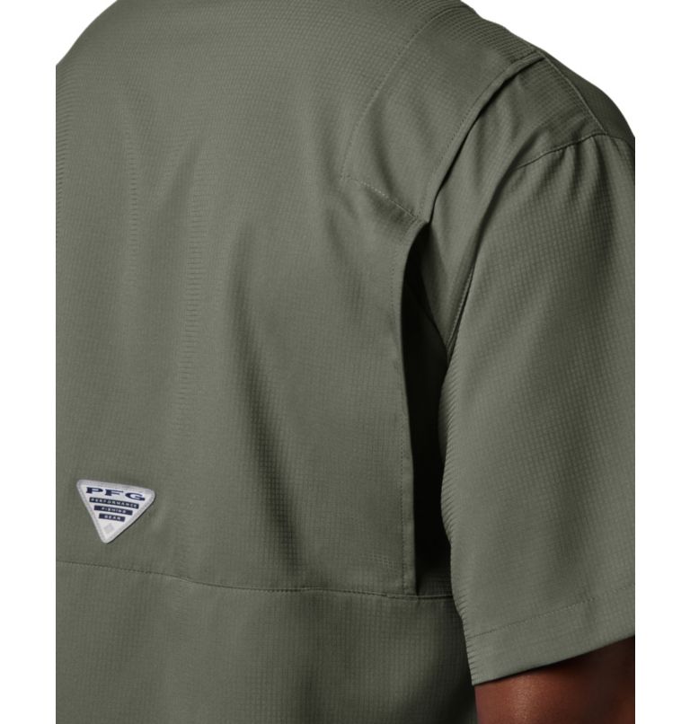 Thumbnail: Men’s PFG Tamiami II Short Sleeve Shirt, Color: Cypress, image 7