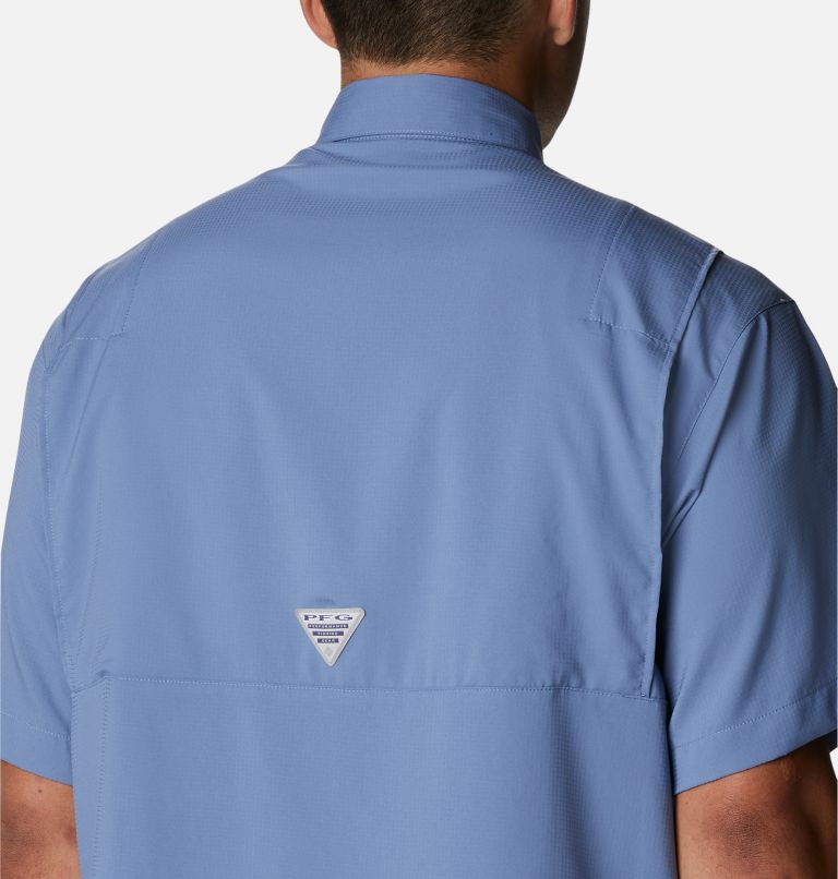 Men’s PFG Tamiami II Short Sleeve Shirt, Color: Bluestone
