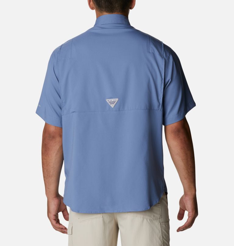 Men’s PFG Tamiami II Short Sleeve Shirt, Color: Bluestone, image 2
