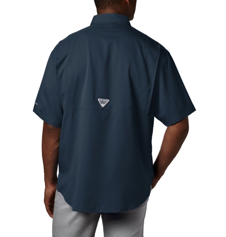 Thumbnail: Men’s PFG Tamiami II Short Sleeve Shirt, Color: Collegiate Navy, image 2