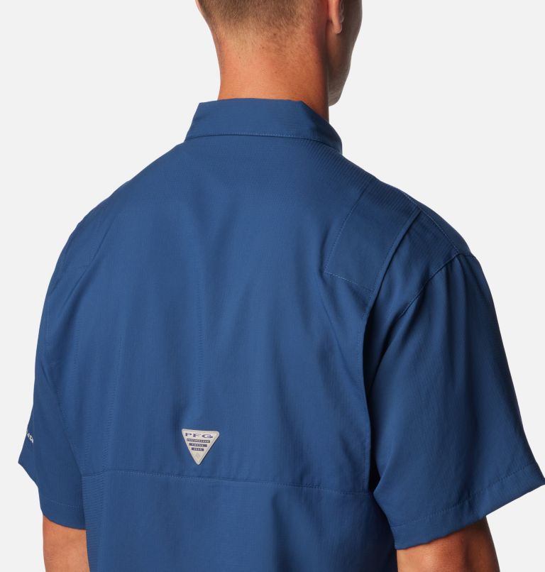 Thumbnail: Men’s PFG Tamiami II Short Sleeve Shirt, Color: Carbon, image 5