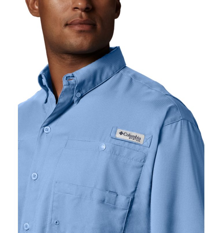 Thumbnail: Men’s PFG Tamiami II Short Sleeve Shirt, Color: Sail, image 3