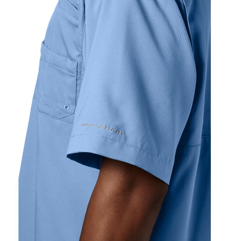Men’s PFG Tamiami II Short Sleeve Shirt, Color: Sail, image 4