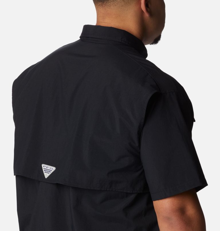 Men’s PFG Bahama II Short Sleeve Shirt - Big, Color: Black, image 5