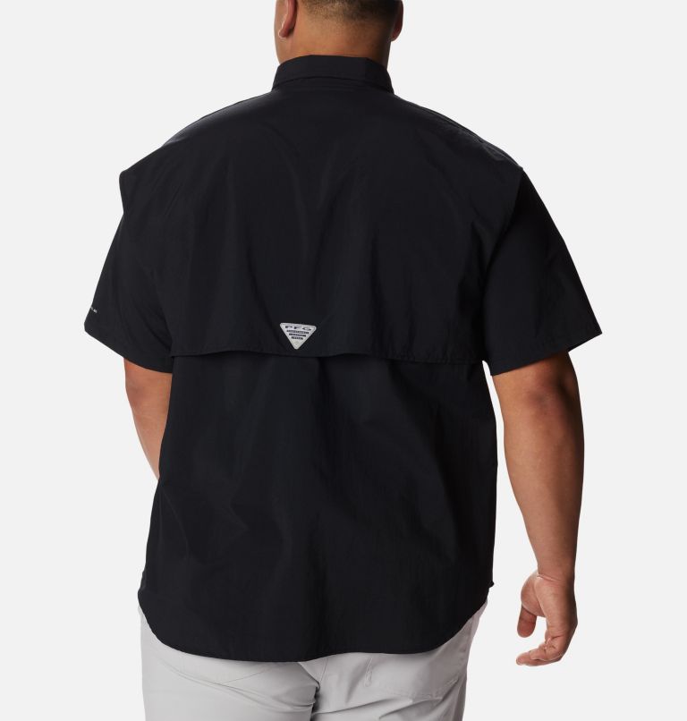 Thumbnail: Men’s PFG Bahama II Short Sleeve Shirt - Big, Color: Black, image 2