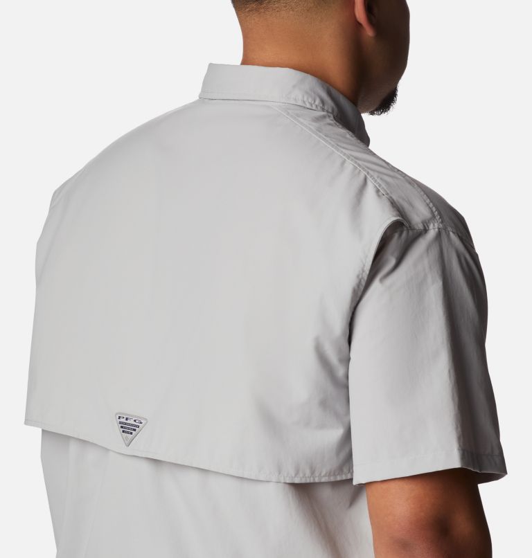 Men’s PFG Bahama II Short Sleeve Shirt - Big, Color: Cool Grey, image 5