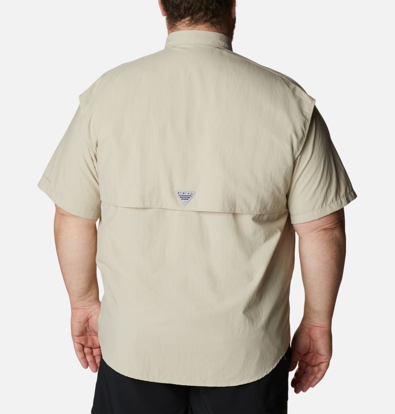 Thumbnail: Chemise à manches courtes PFG Bahama II pour homme - Grandes tailles, Color: Fossil, image 2