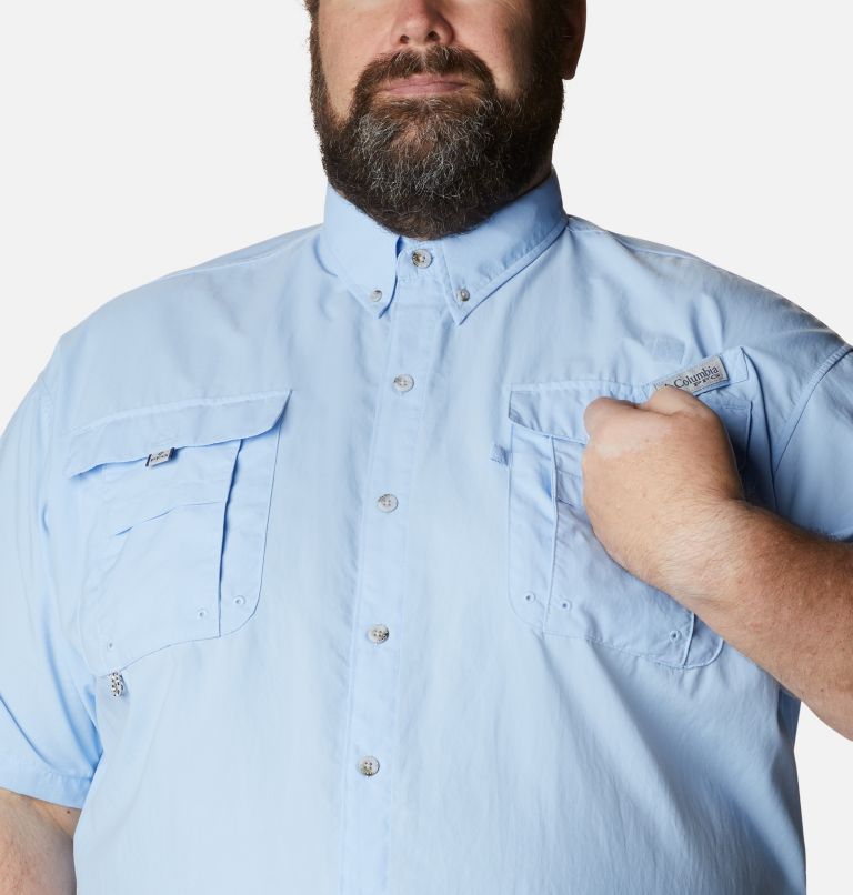 Men’s PFG Bahama II Short Sleeve Shirt - Big, Color: Sail, image 4