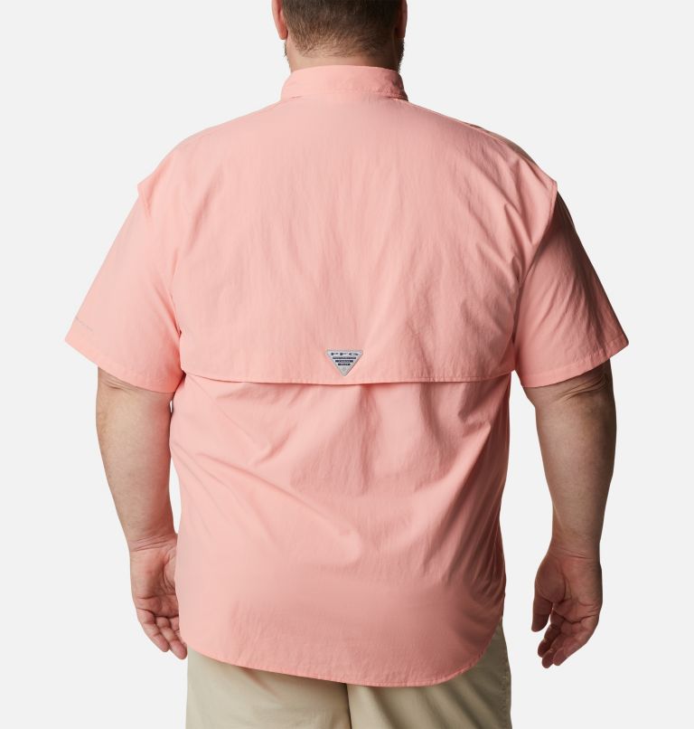 Men’s PFG Bahama II Short Sleeve Shirt - Big, Color: Sorbet, image 2