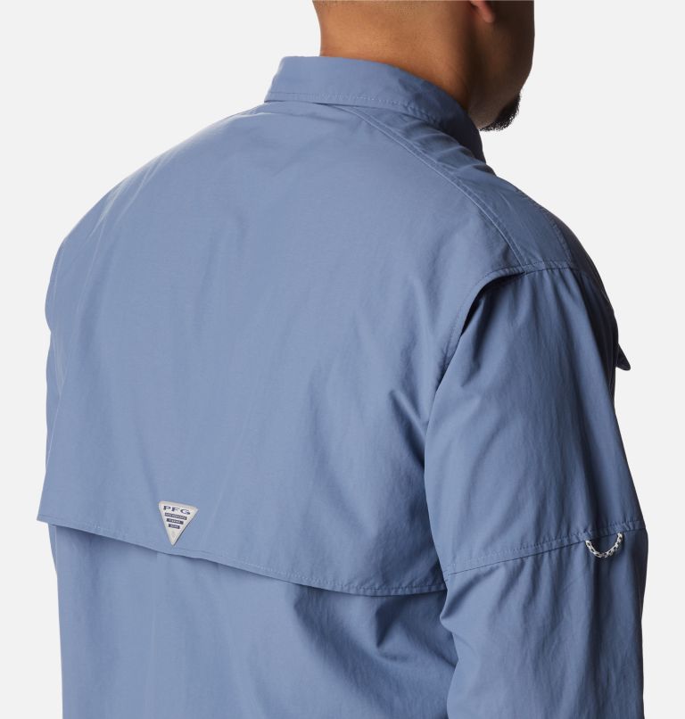 Men’s PFG Bahama II Long Sleeve Shirt - Big, Color: Bluestone, image 5