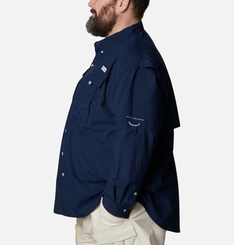 Chemise à manches longues PFG Bahama II pour homme - Grandes tailles, Color: Collegiate Navy, image 3