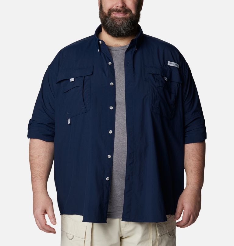 Chemise à manches longues PFG Bahama II pour homme - Grandes tailles, Color: Collegiate Navy, image 6