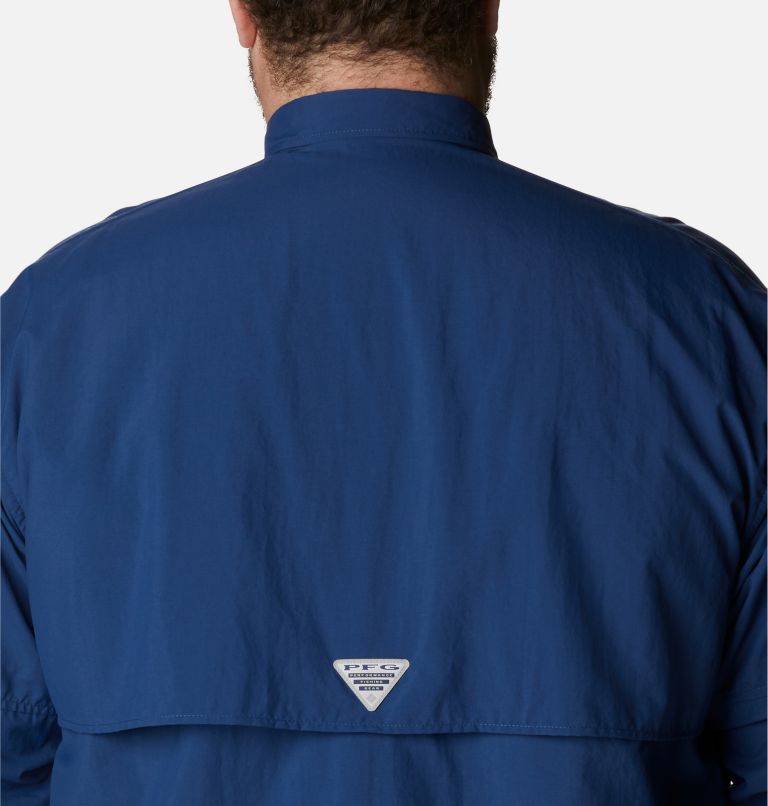 Men’s PFG Bahama II Long Sleeve Shirt - Big, Color: Carbon, image 5