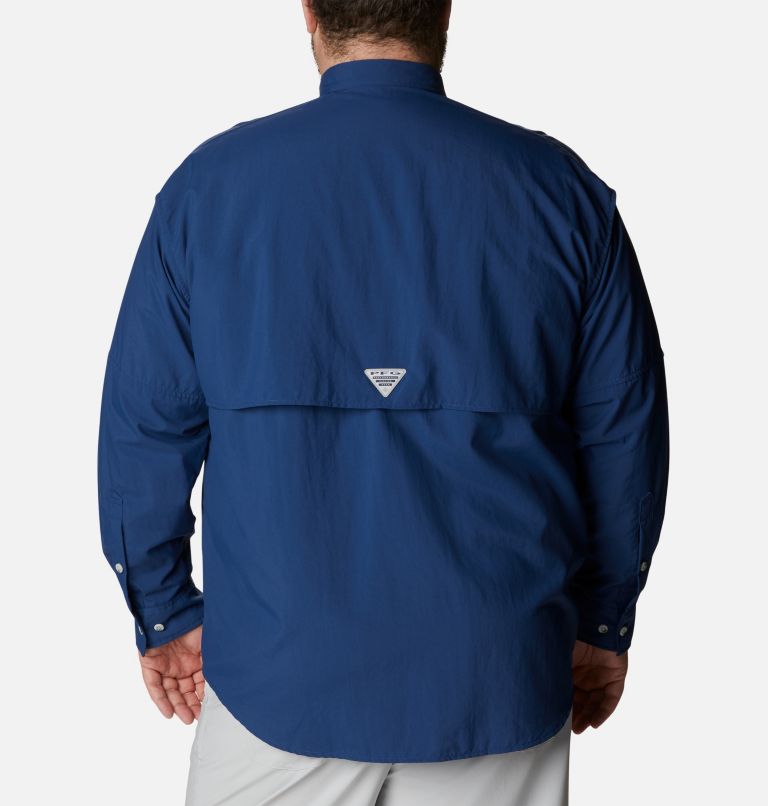 Men’s PFG Bahama II Long Sleeve Shirt - Big, Color: Carbon, image 2