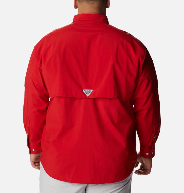 Men’s PFG Bahama II Long Sleeve Shirt - Big, Color: Red Spark, image 2
