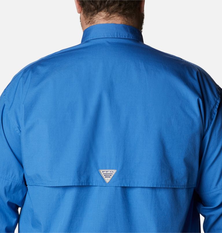 Men’s PFG Bonehead Long Sleeve Shirt - Big, Color: Vivid Blue, image 5